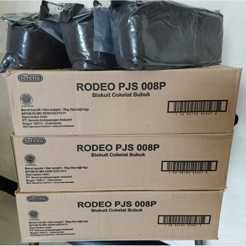 

5KG TOPPING/CAMPURAN KUE/ MINUMAN COCOA BLACK OREO RODEO BUBUK