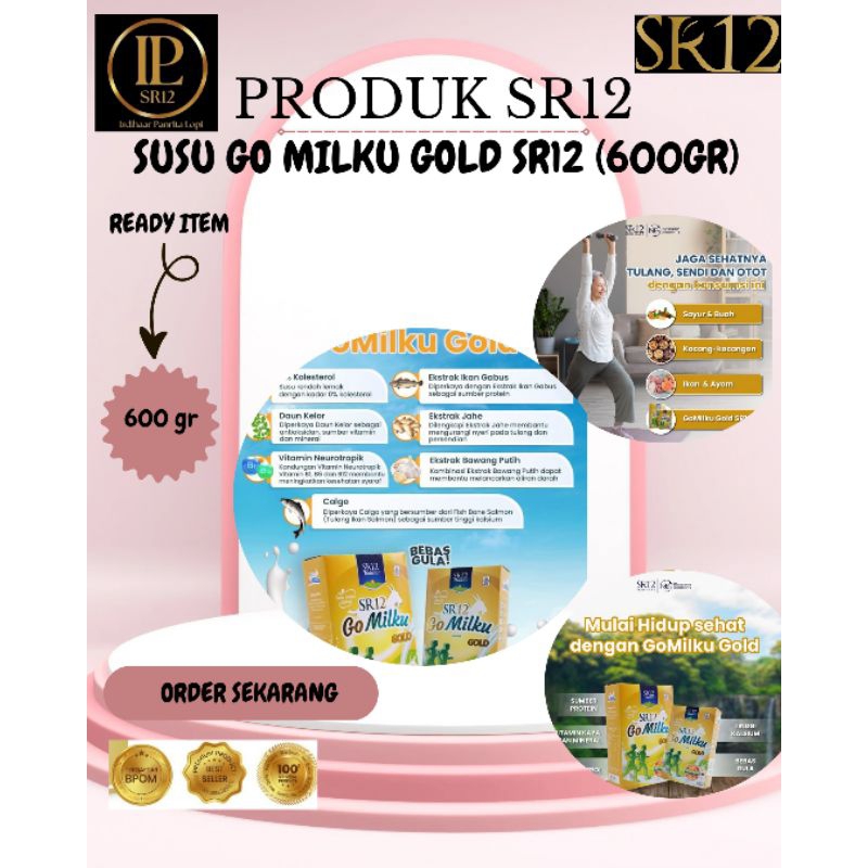 

SR12 BULUKUMBA SUSU GO MILKU GOLD (600GR)