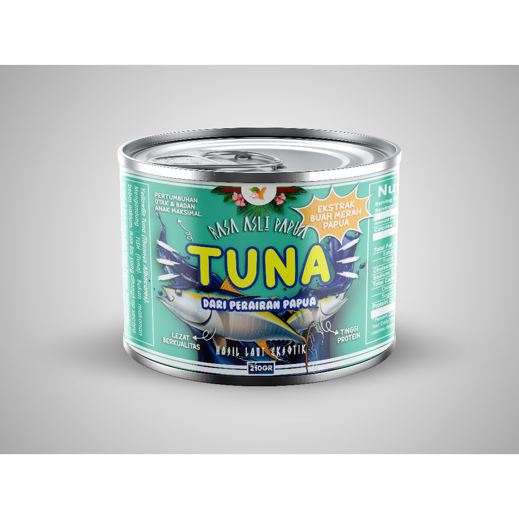

YEPMUM Tuna Kaleng + Ekstrak Buah Merah Papua 210 Gr