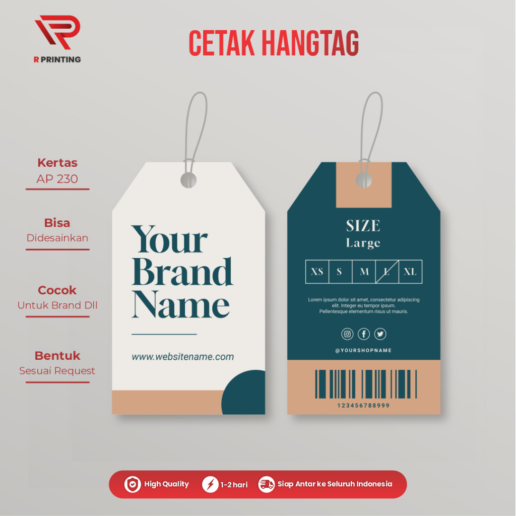 

Cetak Hangtag