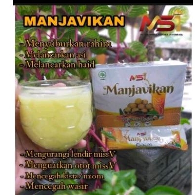 (bisa COD)MANJAVIKAN MSI ORIGINAL 100% jamu keset,rapet,promil(5 saset)