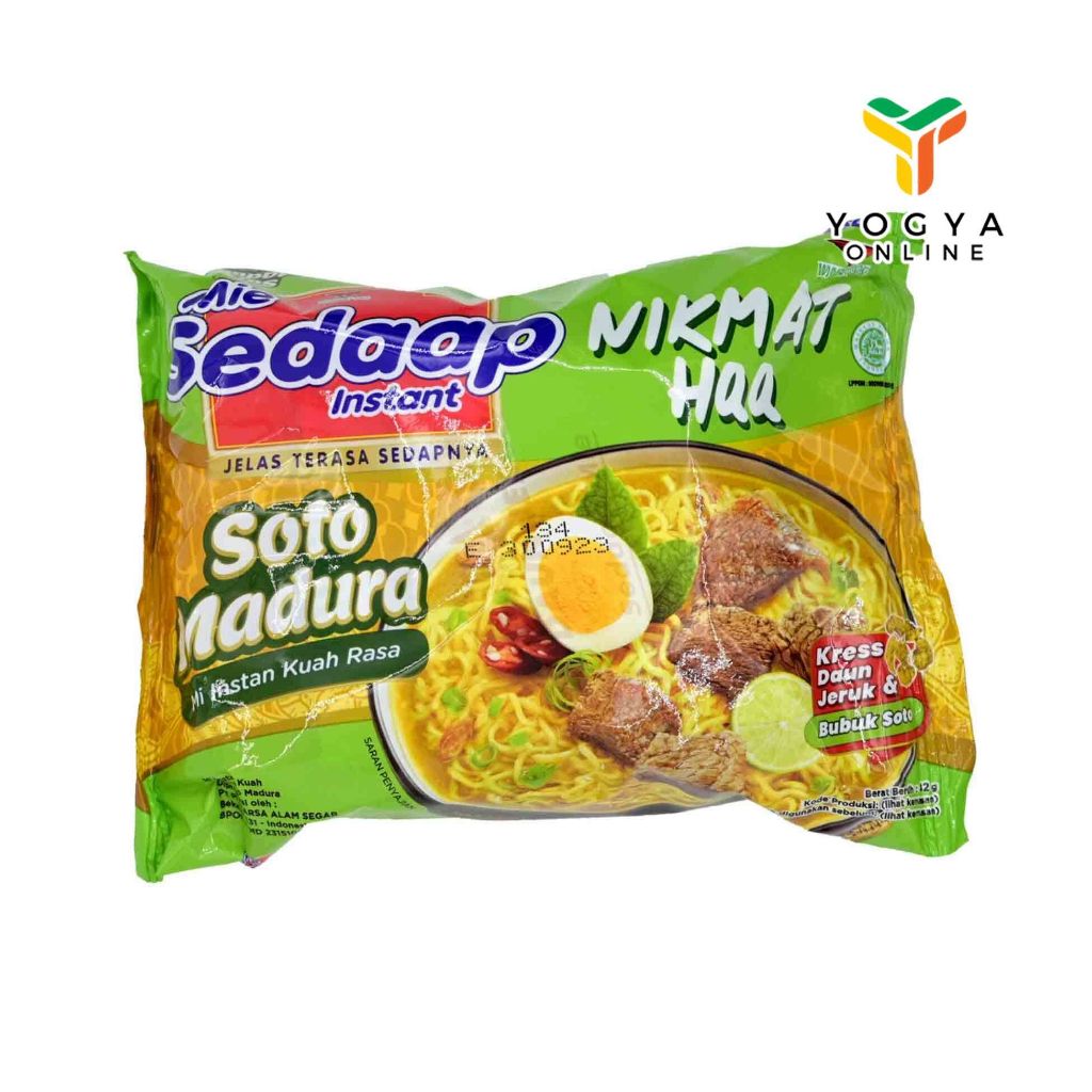 

Sedaap Mie Soto Madura 82 Gram Mie Makanan Instan