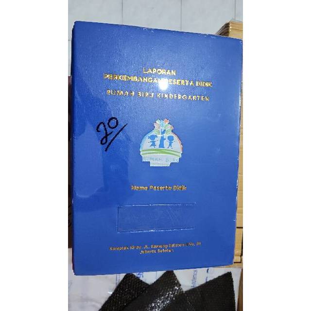 

Termurah Map rapot isi 20 kantong pakai siku + sticker