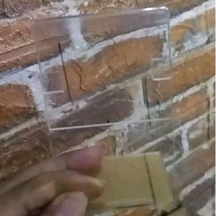 

Akrilik bening 2mm custom uk 10x6cm