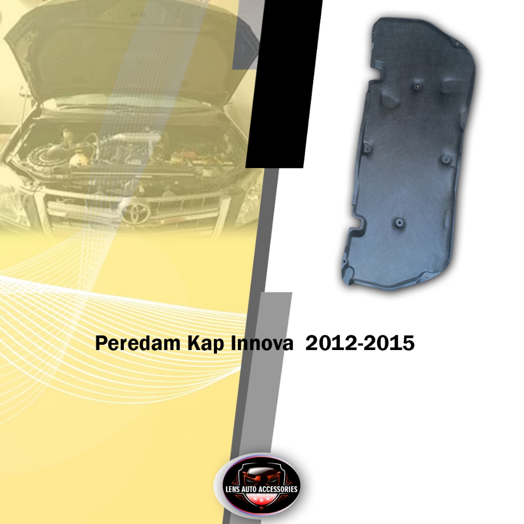 PEREDAM KAP MESIN INNOVA 2012 - 2015 ORIGINAL / PEREDAM PANAS KAP MESIN