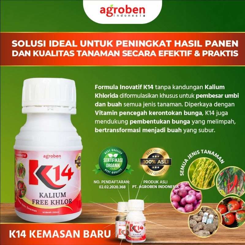 Promo K14 Pembesar Buah ( Agroben Indonesia )