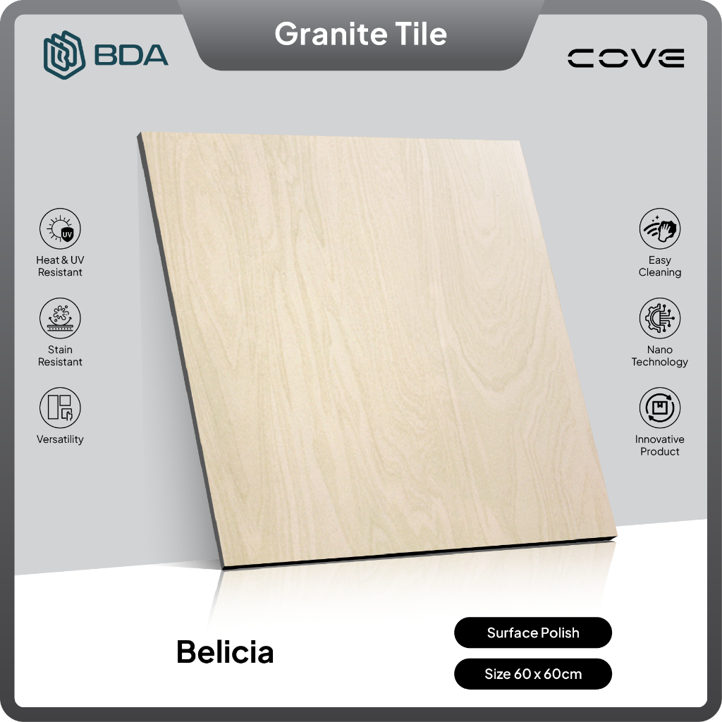 BDA Granite Tile Granit Lantai 60x60 Granit 60x60 Keramik Lantai Keramik Dinding Belicia