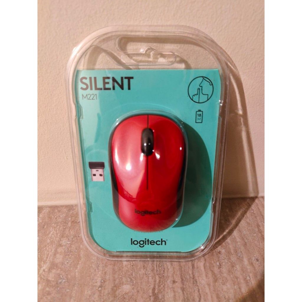 MOUSE LOGITECH SILENT M221 WIRELESS