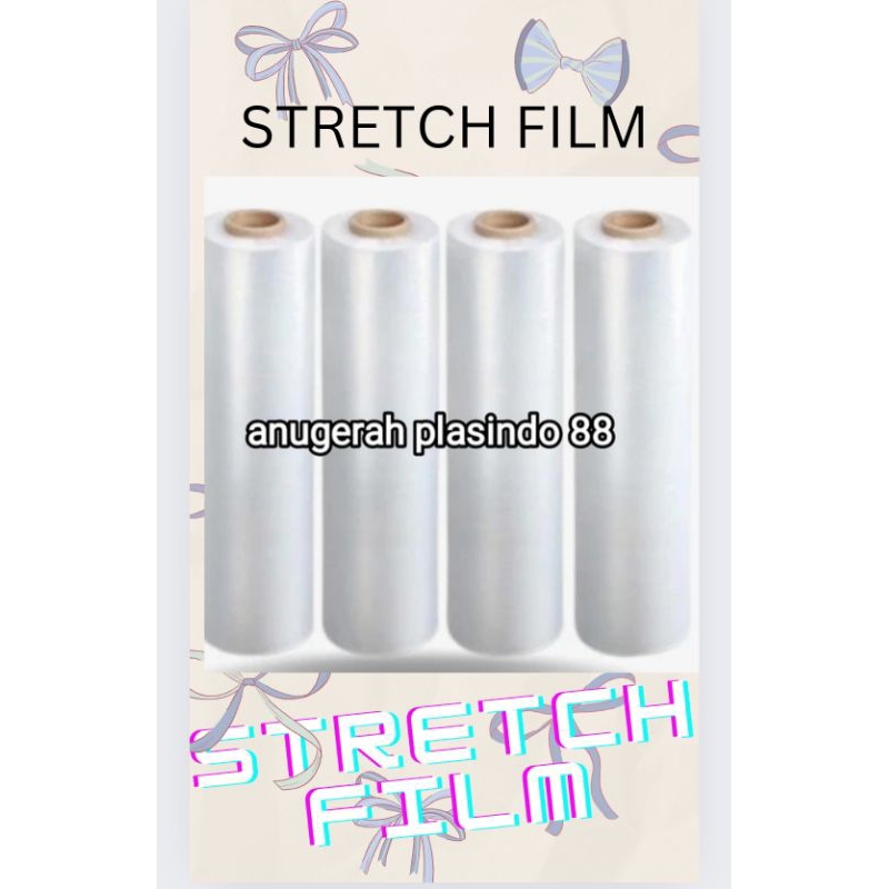 

plastik wrap stretch film 50 cm x 150 meter