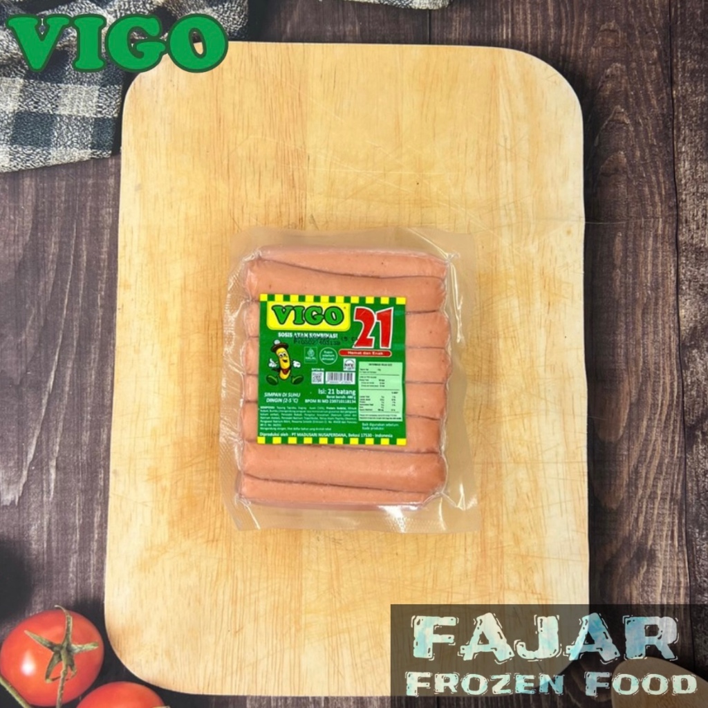 

VIGO SOSIS KOMBINASI ISI 21PCS 480GR