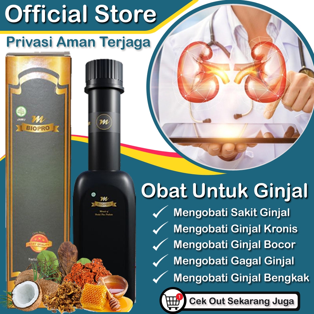 Obat Ginjal Paling Ampuh Sakit Pinggang Urin Berbusa - Mbiopro