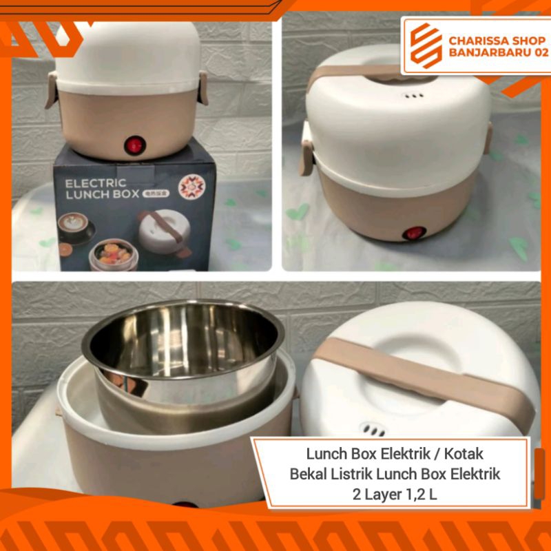 Lunch Box Elektrik / Kotak Bekal Listrik Lunch Box Elektrik 2 Layer 1,2 L