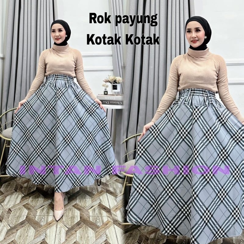 ROK PAYUNG KOTAK | ROK PAYUNG DEWASA | ROK PAYUNG MOTIF