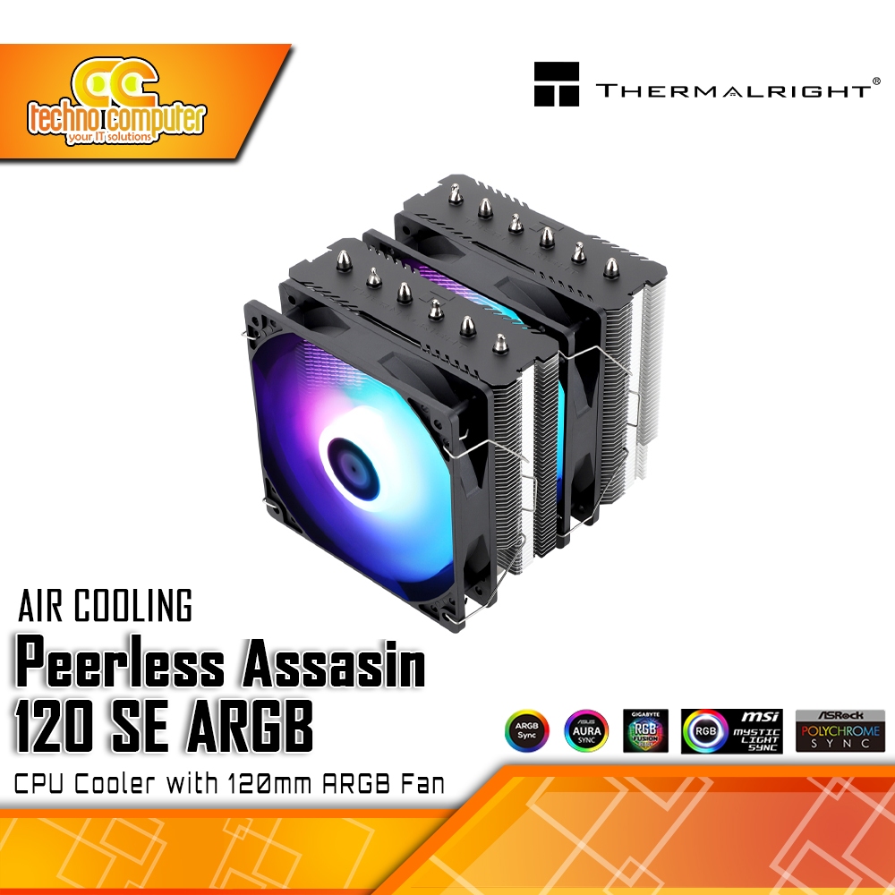 CPU COOLER THERMALRIGHT Peerless Assasin 120 SE ARGB - 120mm Air Cooler