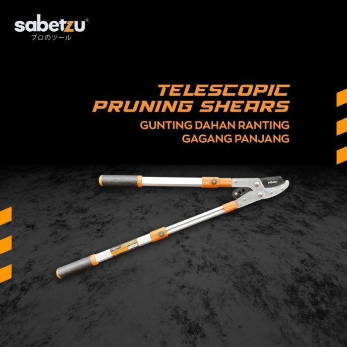 SABETZU Gunting Panjang Potong Dahan Ranting Pruning Shear Telescopic - Gunting Panjang Ranting Daha