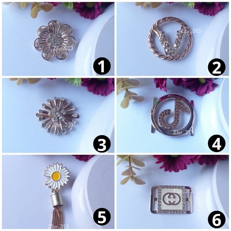 Accesories Tas Rajut / Hiasan Tas Rajut