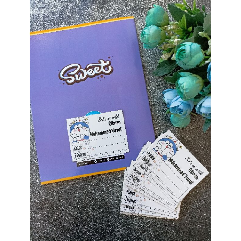 

STICKER LABEL BUKU ANAK SEKOLAH STICKER BUKU TULIS ANAK STICKER LABEL BUKU SEKOLAH MURAH