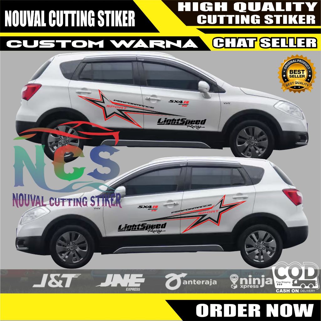 Terbaru Cutting Sticker SX4 Stiker Promo Suzuki SX4