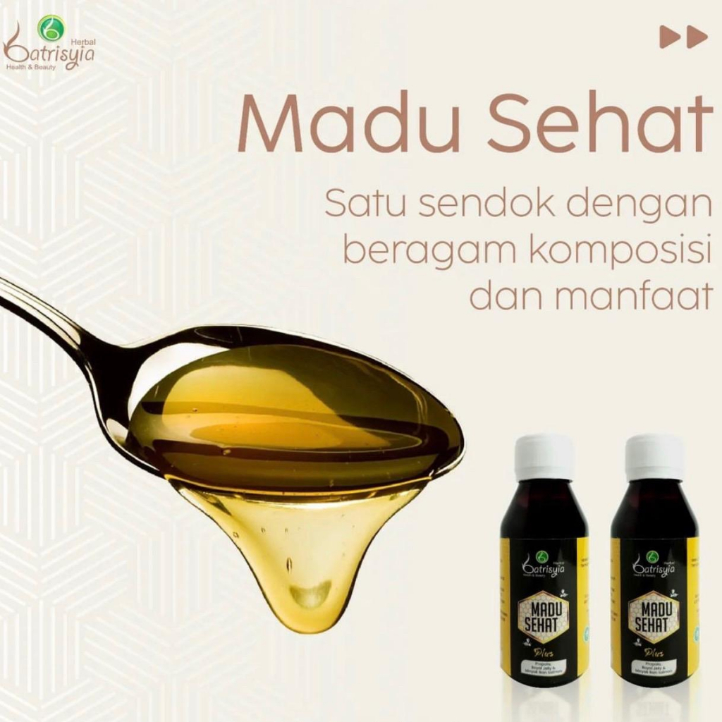 

Batrisyia Madu Sehat Plus Propolis 175 g