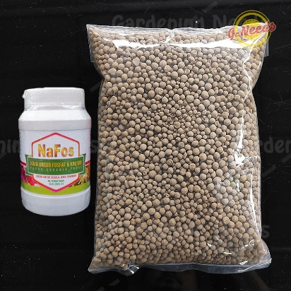 Nafos Guano Pupuk Organik 1Kg REPACK Pupuk Buah, Pupuk Guano