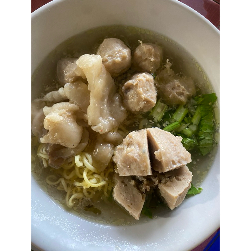 

bakso super isian daging cincang