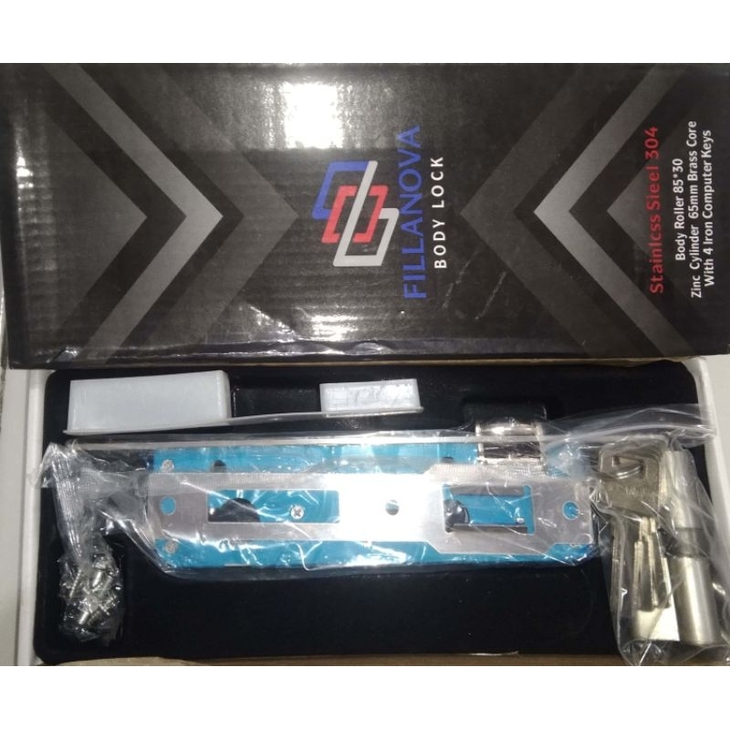 Body Kunci Pelor Pintu Aluminium