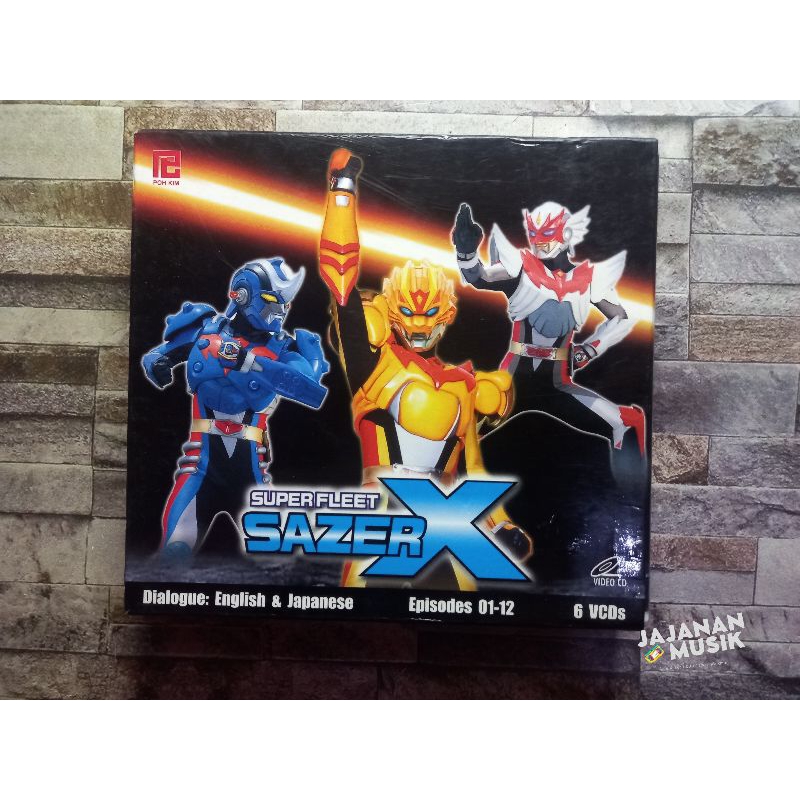 Boxset VCD Sazer X