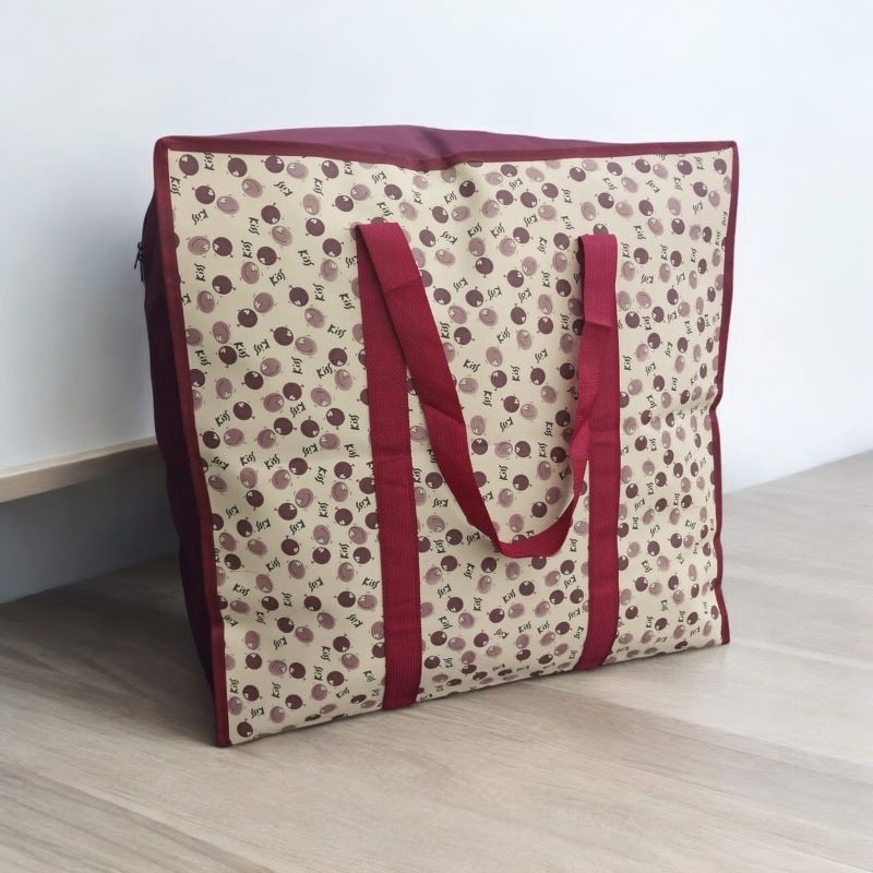 FnLe Tas Loundry Super Jumbo Besar Tas Wadah Pakain Ukuran Jumbo Tas Duffel Tas Kranjang Baju