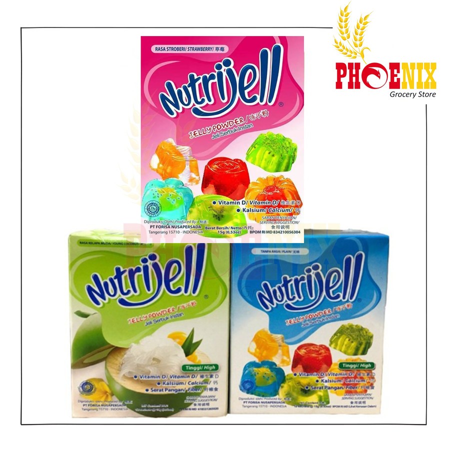 

Nutrijell 1 box 12 sachet All Varian (Baca Deskripsi)