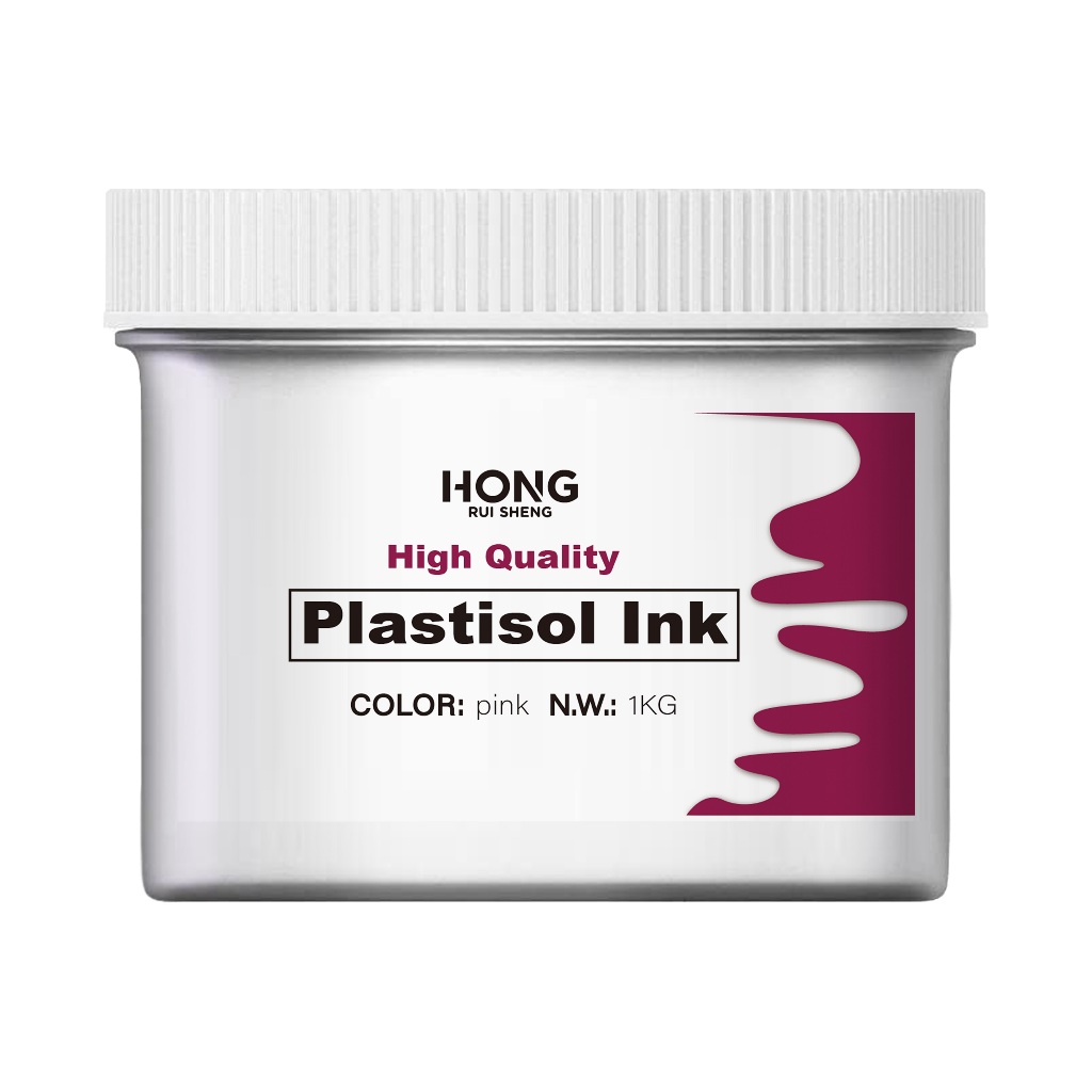 

HONG RUI SHENG Plastisol Merah Jambu 1KG - Warna-warna cerah dan efek visual luar biasa