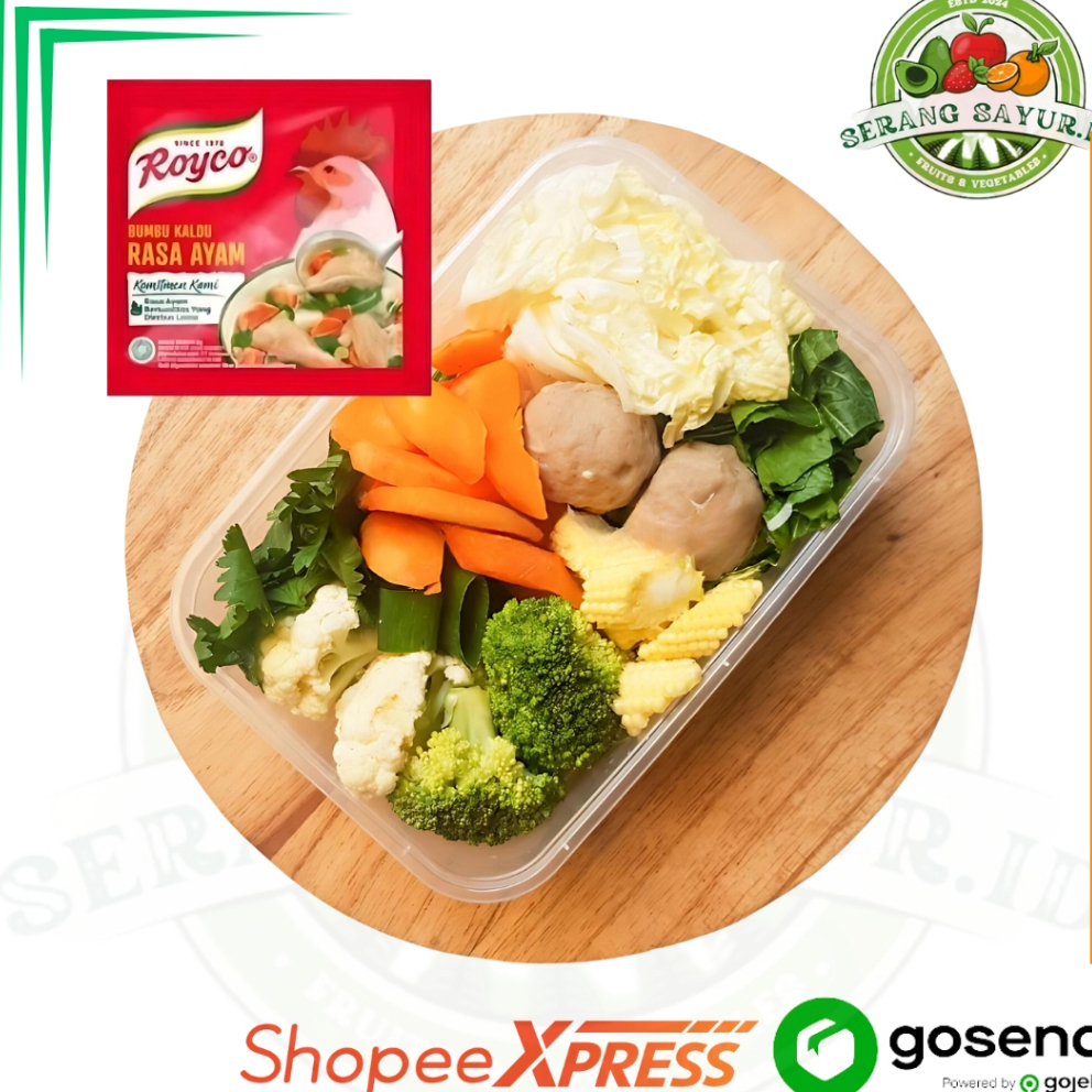 

SAYUR CAPCAY MINI FOODPREP | SayurInstan