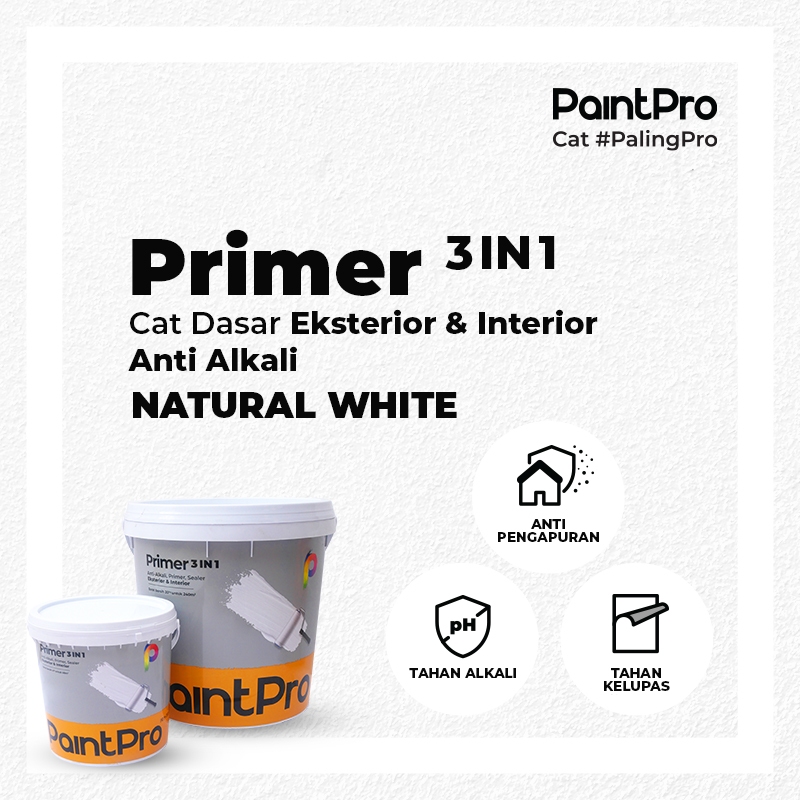 PaintPro PRIMER Cat Dasar Tembok 4 Kg & 20 Kg