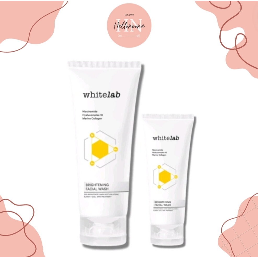 WHITELAB - Brightening Facial Wash 30gr | 60gr | 100gr