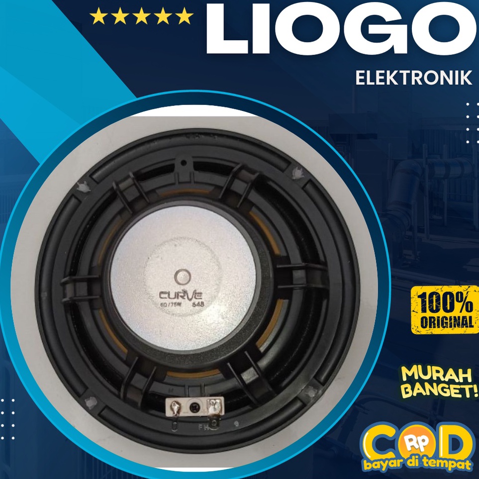 KODE R46O Speaker Curve 6 Inch Curve 648 Curve Woofer 6 Inch 648