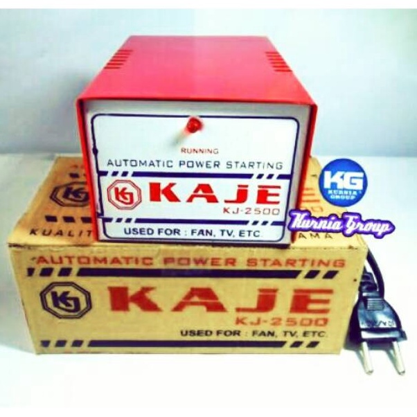 KODE X22C SLOW START INVERATOR KJ 25W ANTI LISTRIK JEGLEK SOFT STARTING AUTO POWER START PENGHEMAT L