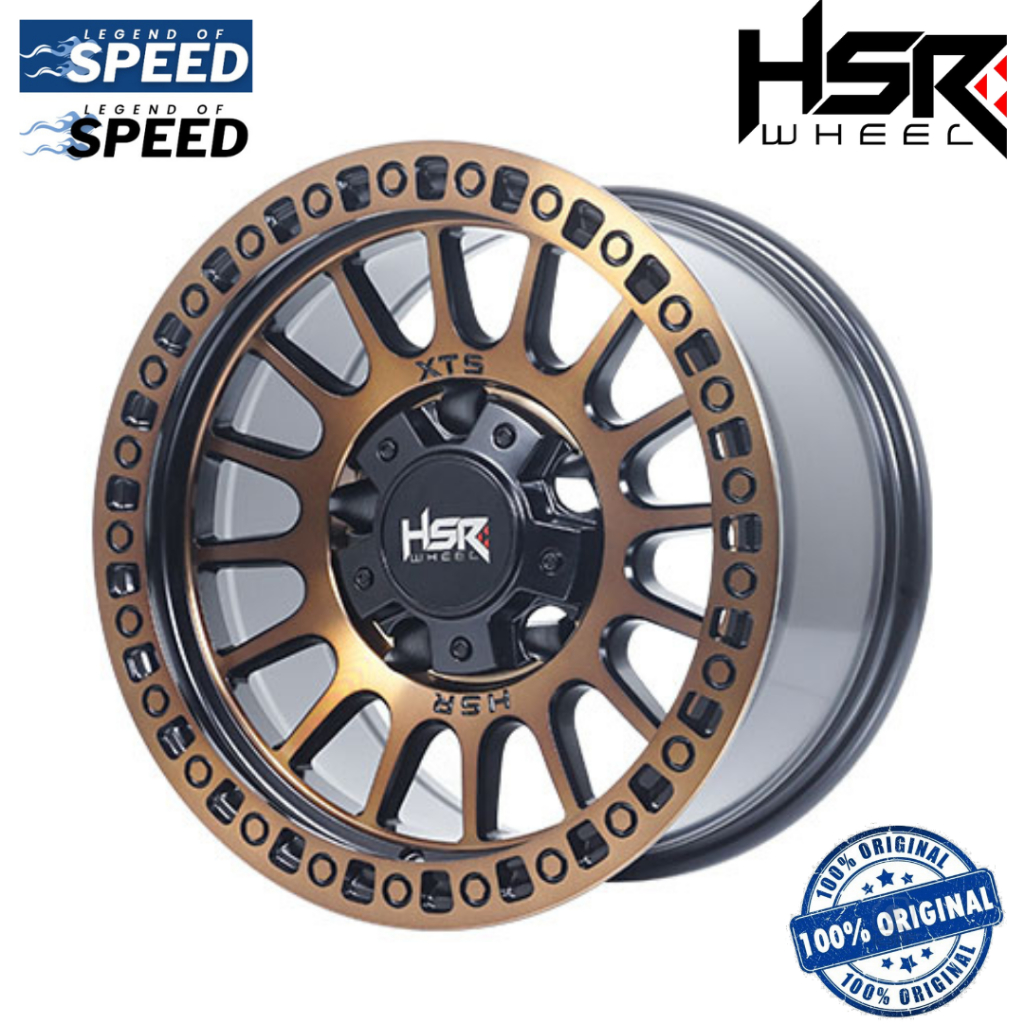 Velg Racing HSR Model Offroad Ring 15 Hole 5x139,7 (Escudo, Jimny, Jeep dll)
