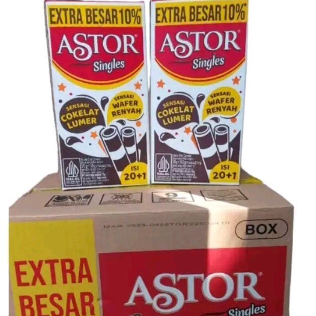 

ASTOR SINGLES ISI 20 pcs baru