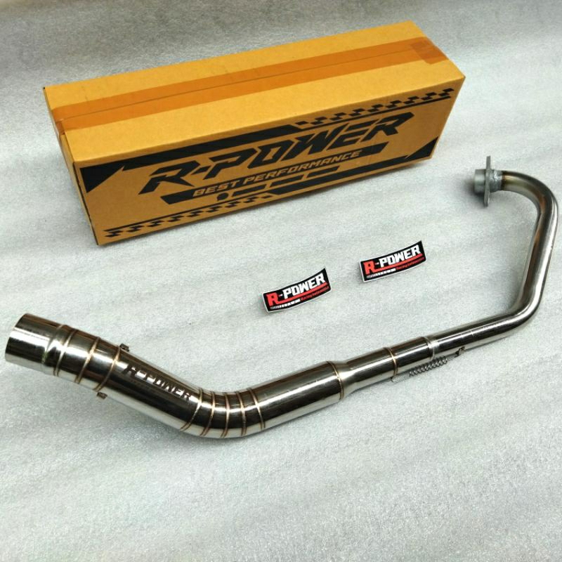 Pipa leher knalpot racing Vixion old Vixion new Vixion R satria Sonic CBR cb150r new. Original R-POW