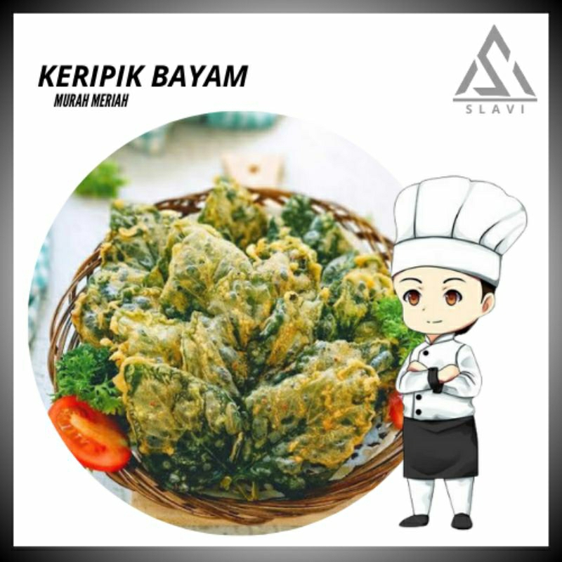 

Kripik bayam 250g