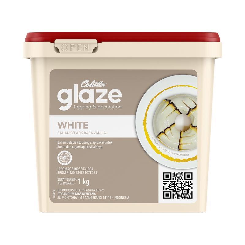 

Colatta Glaze White 1kg/ Glaze White/ Topping Glaze