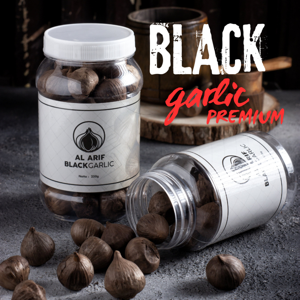 

Bawang Hitam Tunggal Alarif Black Garlic 250g