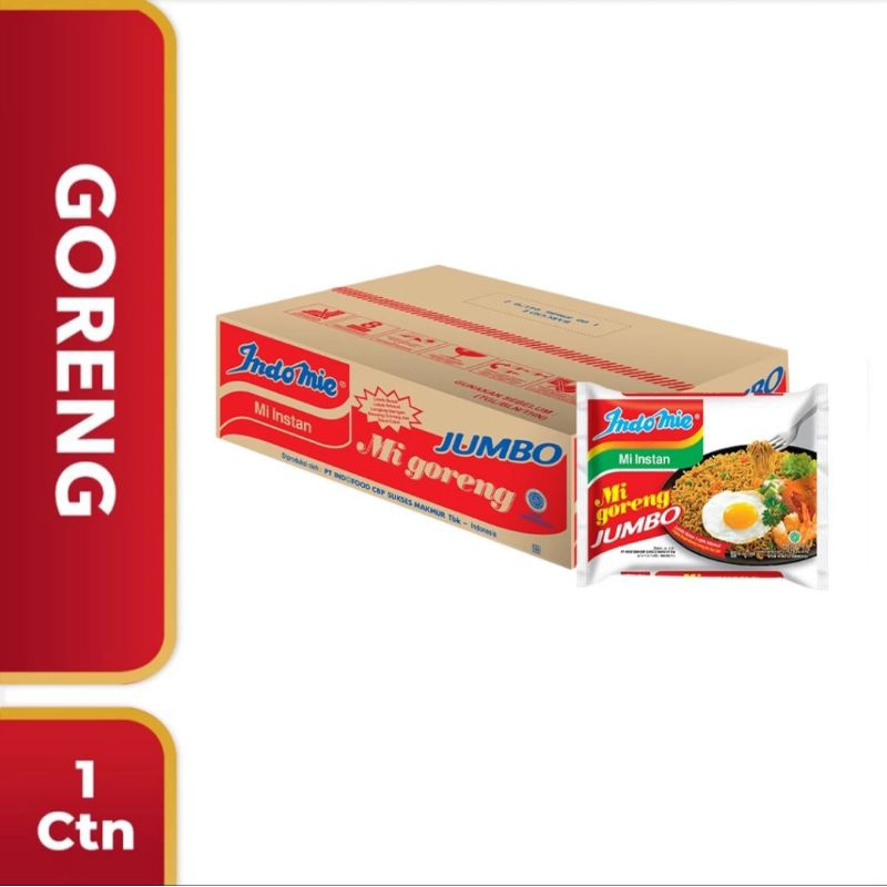 

Indomie Goreng Special Jumbo 1 Dus 24 pcs