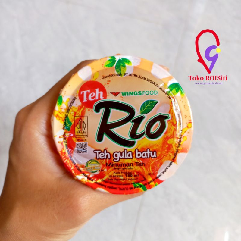 

(TRS) teh rio teh gula batu packing plastik