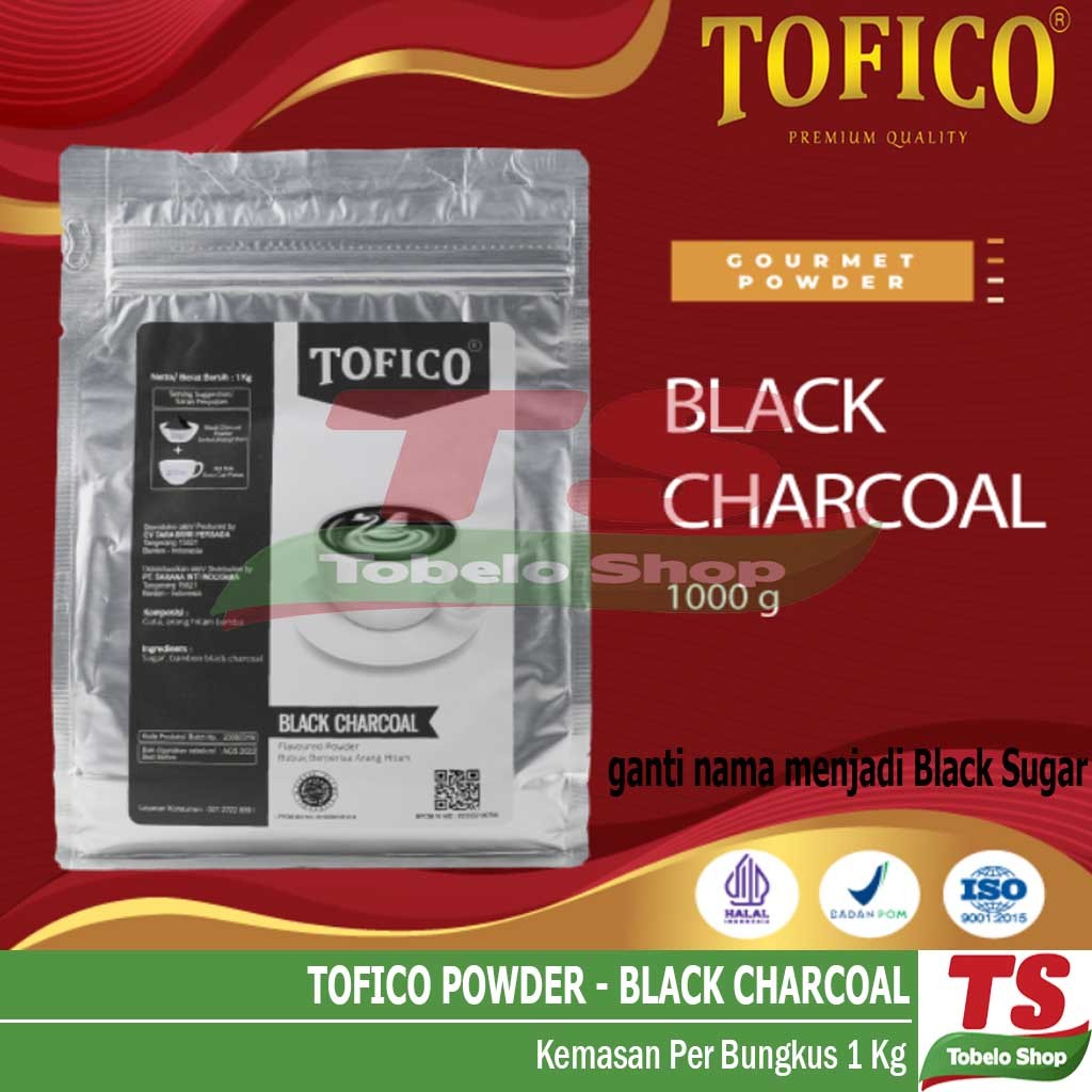 

TOFICO POWDER BLACK CHARCOAL / POWDER TOFICO BLACK CHARCOAL / BUBUK MINUMAN