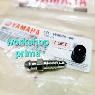 Baut nepel 5TL pembuangan angin selang disc cakram rem Depan Mio Lama Sporty 2004 - 2007 Ori Ygp