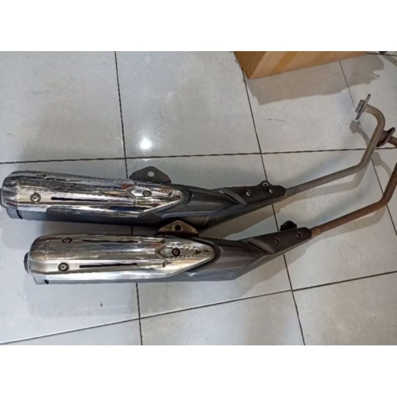 Kenalpot Standar Yamaha Jupiter Mx New Original Copotan