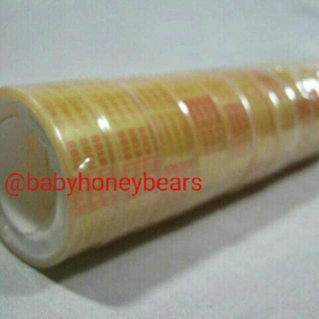 

PROMO SPESIAL Isolasi seal tape solasi Gold tape Harga Per Rol isi 12 Pcs