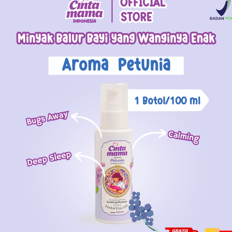 

KP8 Cinta Mama Minyak Telon Untuk Bayi 1 ML