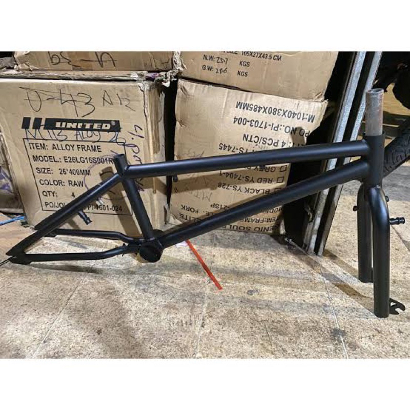 Frame BMX United Include Fork