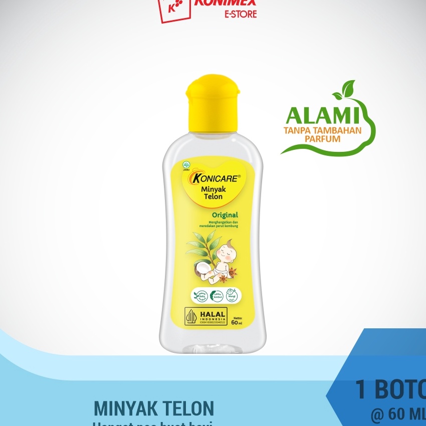 

Kilat Konicare Minyak Telon Botol 6 ml